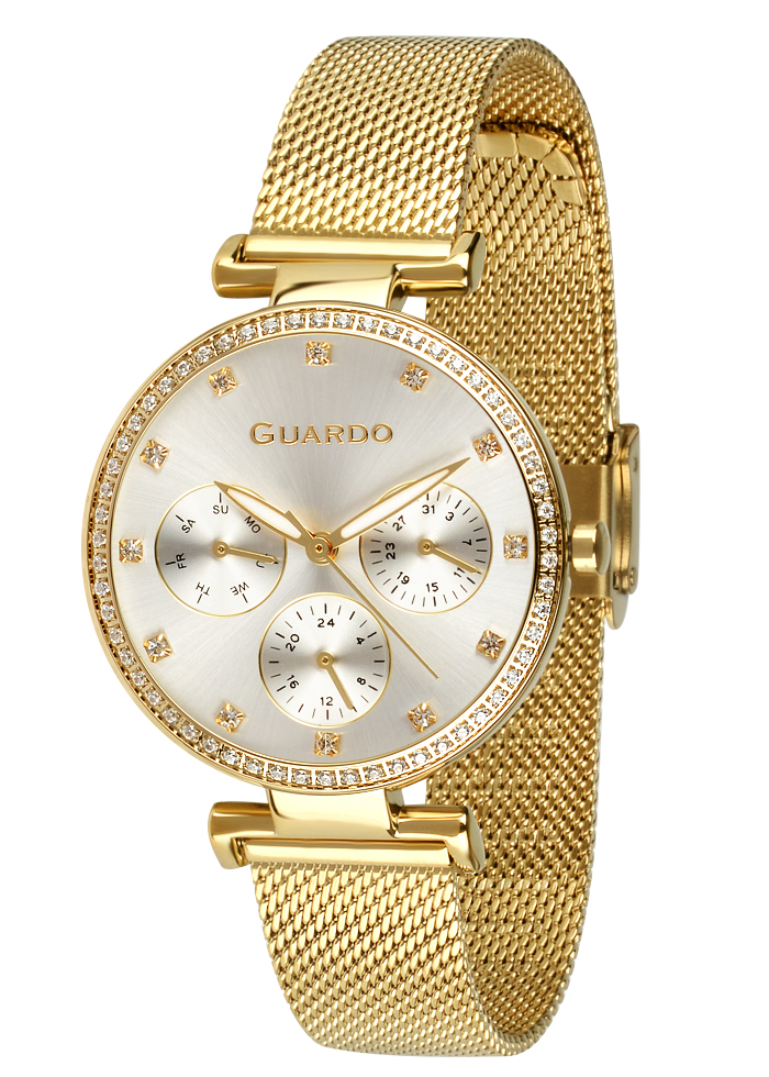 Damski zegarek Guardo Premium B01652-3