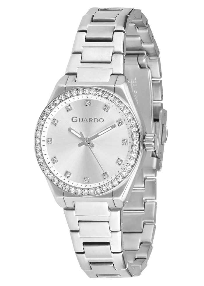 Zegarek Damski na bransolecie Guardo Premium 012685-1