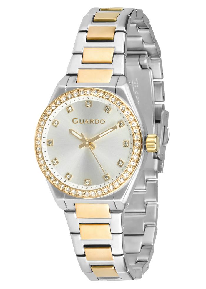Zegarek Damski na bransolecie Guardo Premium 012685-2