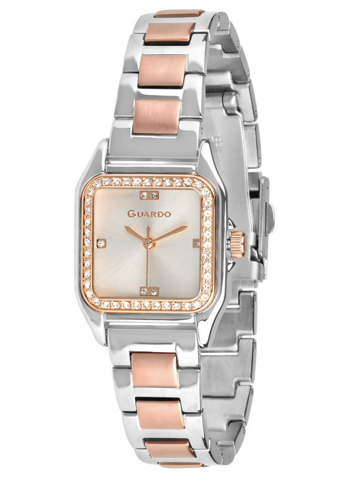 Zegarek Damski na bransolecie Guardo Premium 012693-4