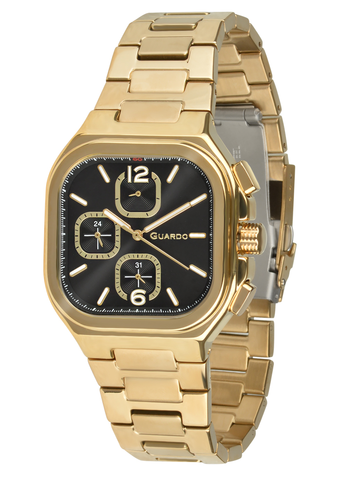 Zegarek Unisex na bransolecie Guardo Premium 012694-3