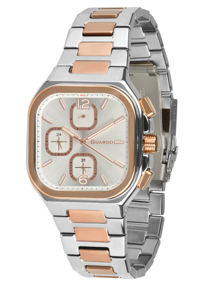 Zegarek Unisex na bransolecie Guardo Premium 012694-4