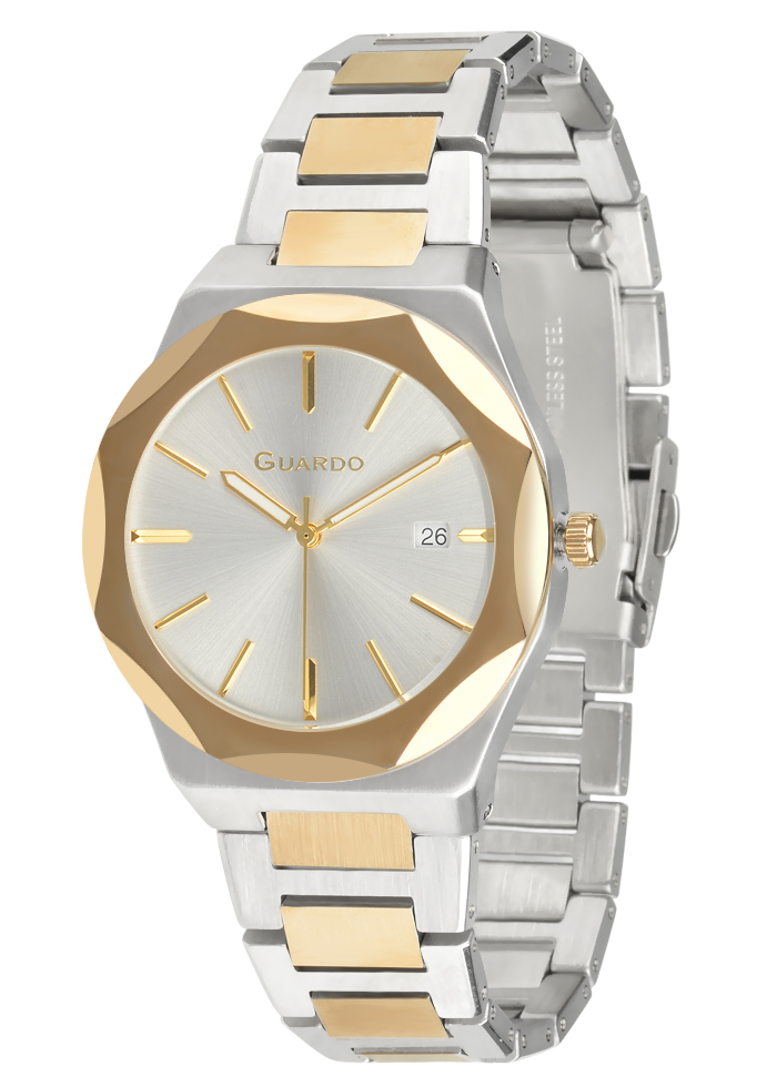 Zegarek Unisex na bransolecie Guardo Premium 012698-2