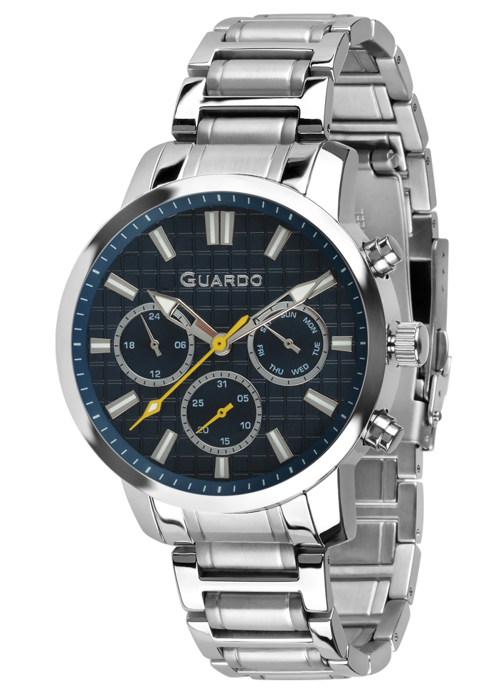 Męski zegarek Na bransolecie Guardo Premium 012703-1