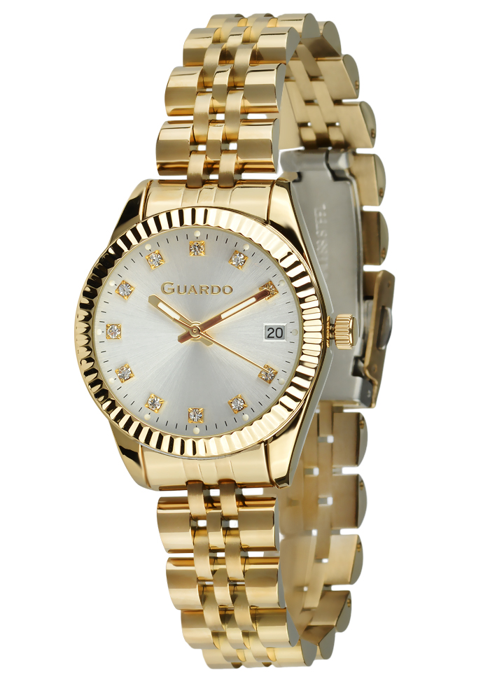 Damski zegarek Na bransolecie Guardo Premium 012705-2