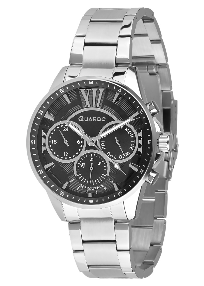 Męski zegarek Na bransolecie Guardo Premium 012710-2