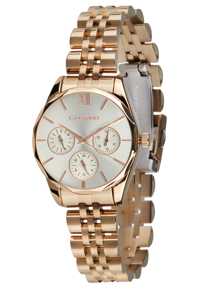 Damski zegarek Na bransolecie Guardo Premium 012711-4
