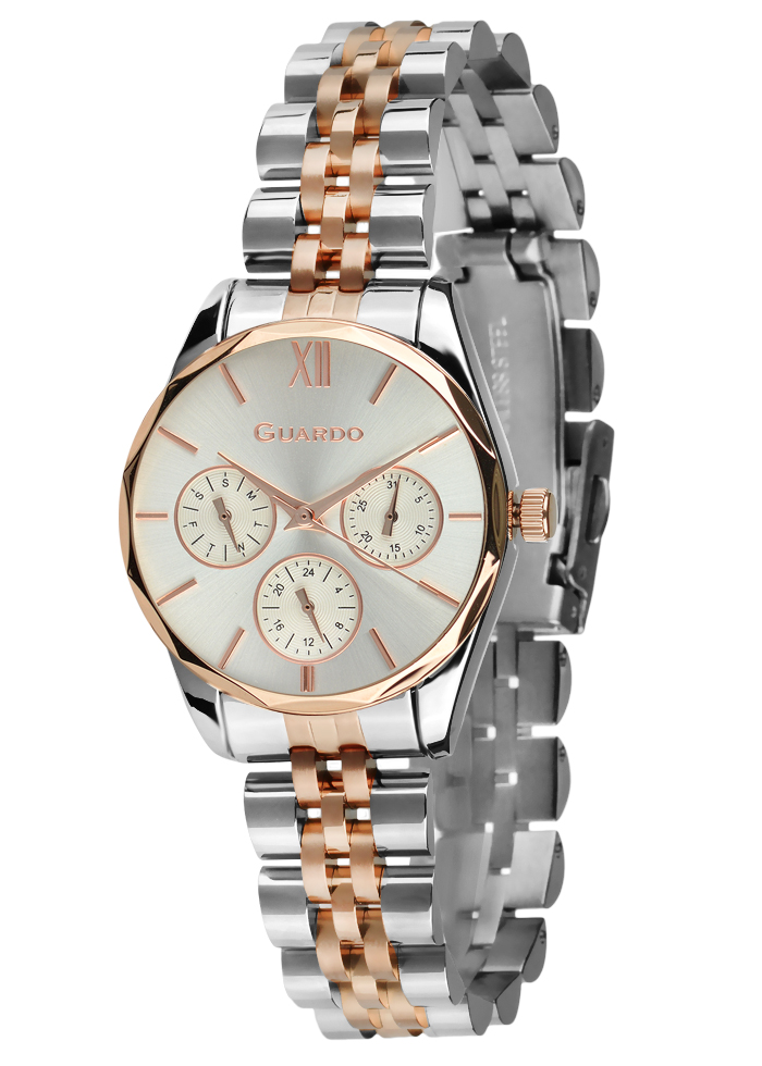 Damski zegarek Na bransolecie Guardo Premium 012711-5