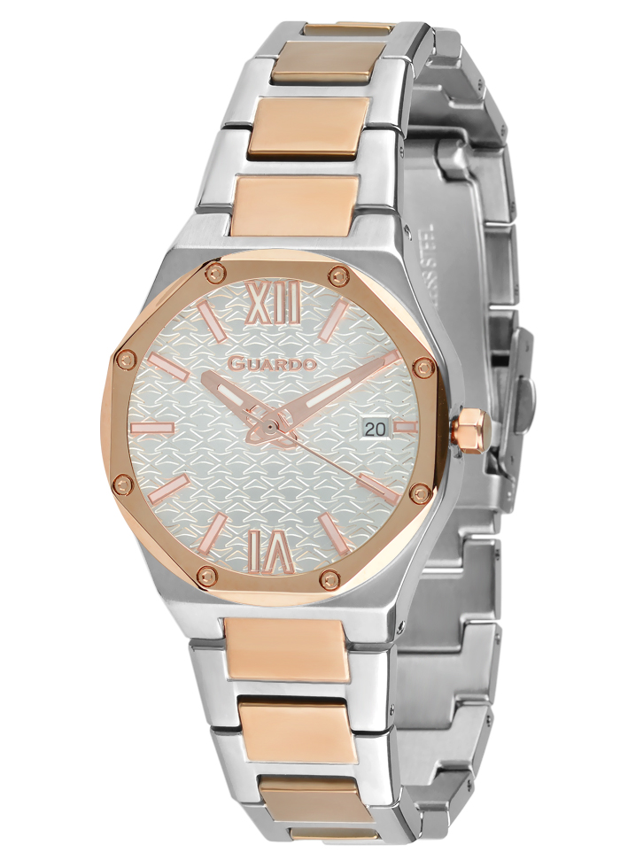 Damski zegarek Na bransolecie Guardo Premium 012713-5