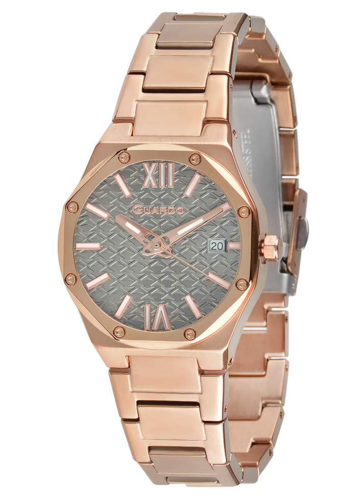 Damski zegarek Na bransolecie Guardo Premium 012713-6