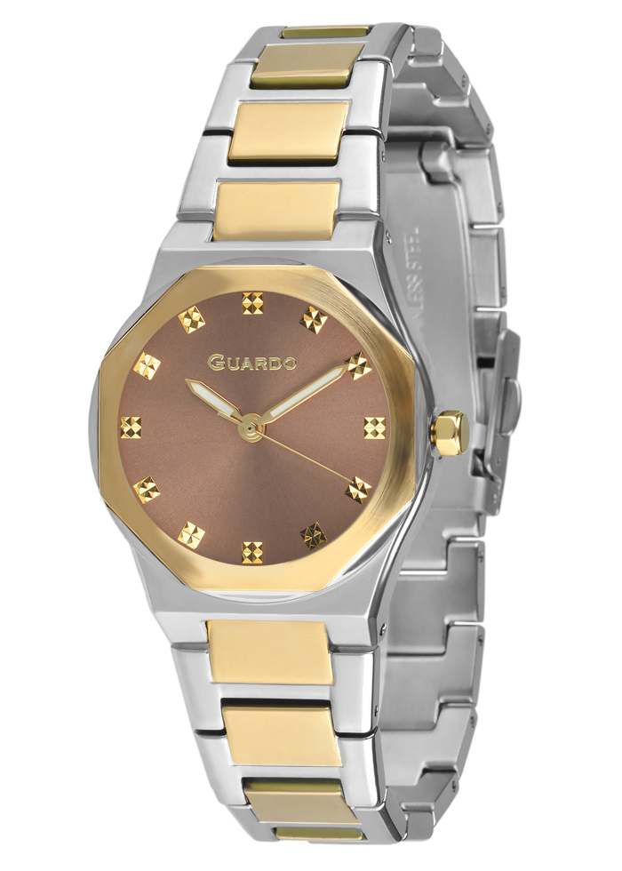 Damski zegarek Na bransolecie Guardo Premium 012717-1