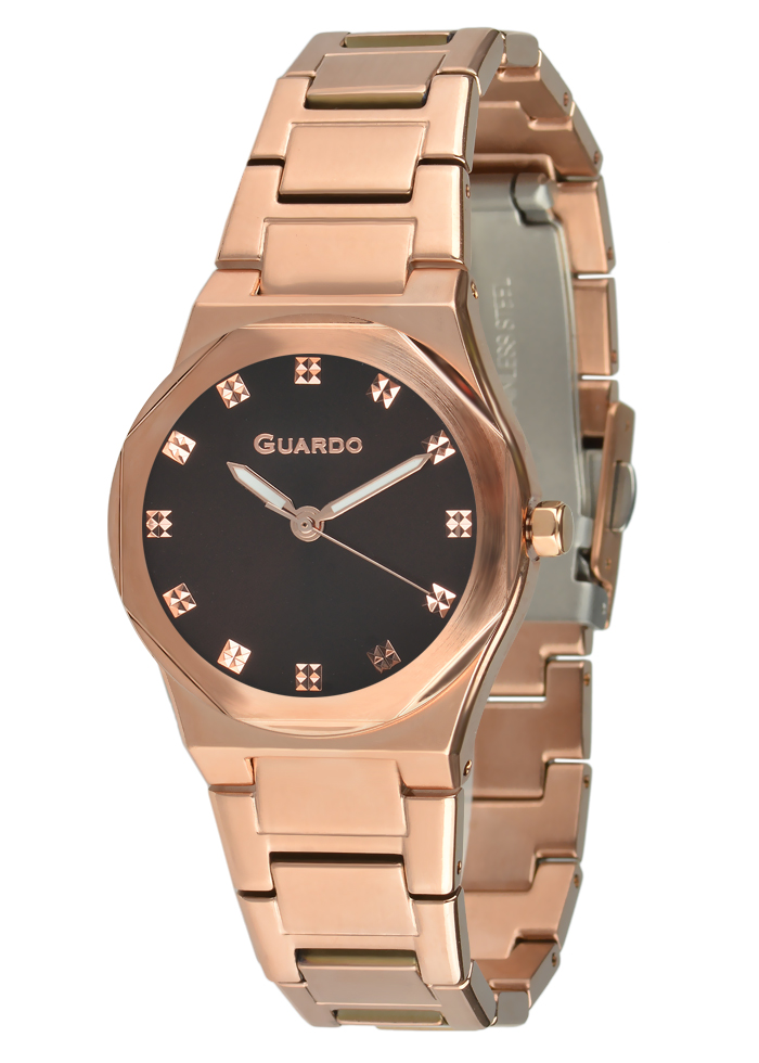 Damski zegarek Na bransolecie Guardo Premium 012717-2