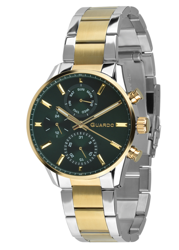Męski zegarek Na bransolecie Guardo Premium 012718-5