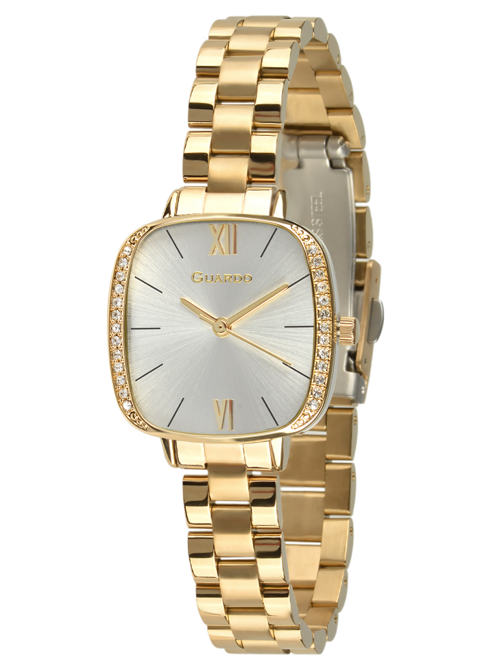 Damski zegarek Na bransolecie Guardo Premium 012720-2