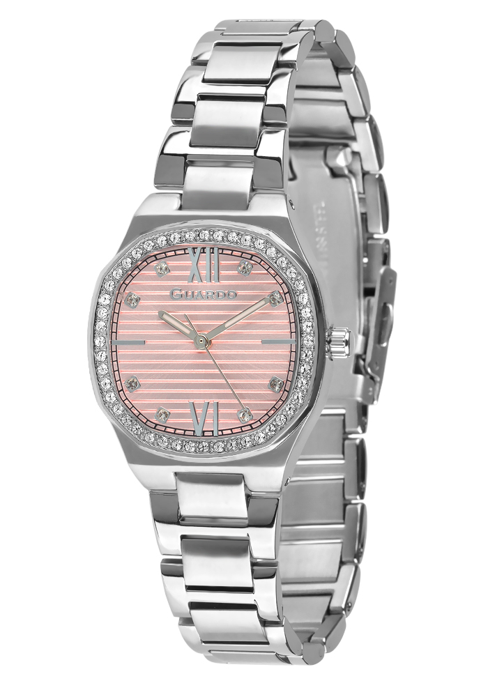 Damski zegarek Na bransolecie Guardo Premium 012722-1