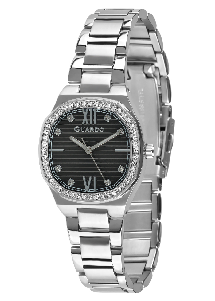 Damski zegarek Na bransolecie Guardo Premium 012722-2
