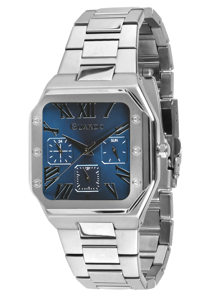 Męski zegarek Na bransolecie Guardo Premium 012726-2