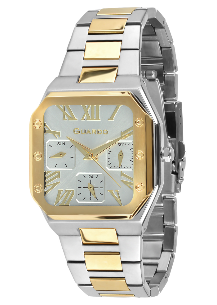 Damski zegarek Na bransolecie Guardo Premium 012727-2