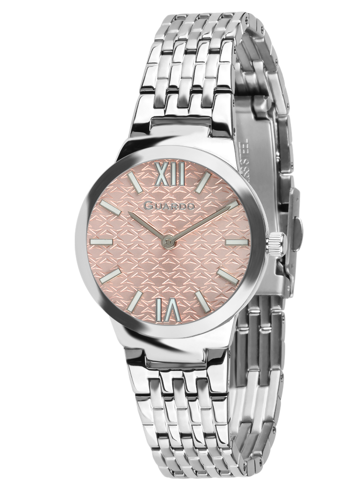 Damski zegarek Na bransolecie Guardo Premium 012736-1
