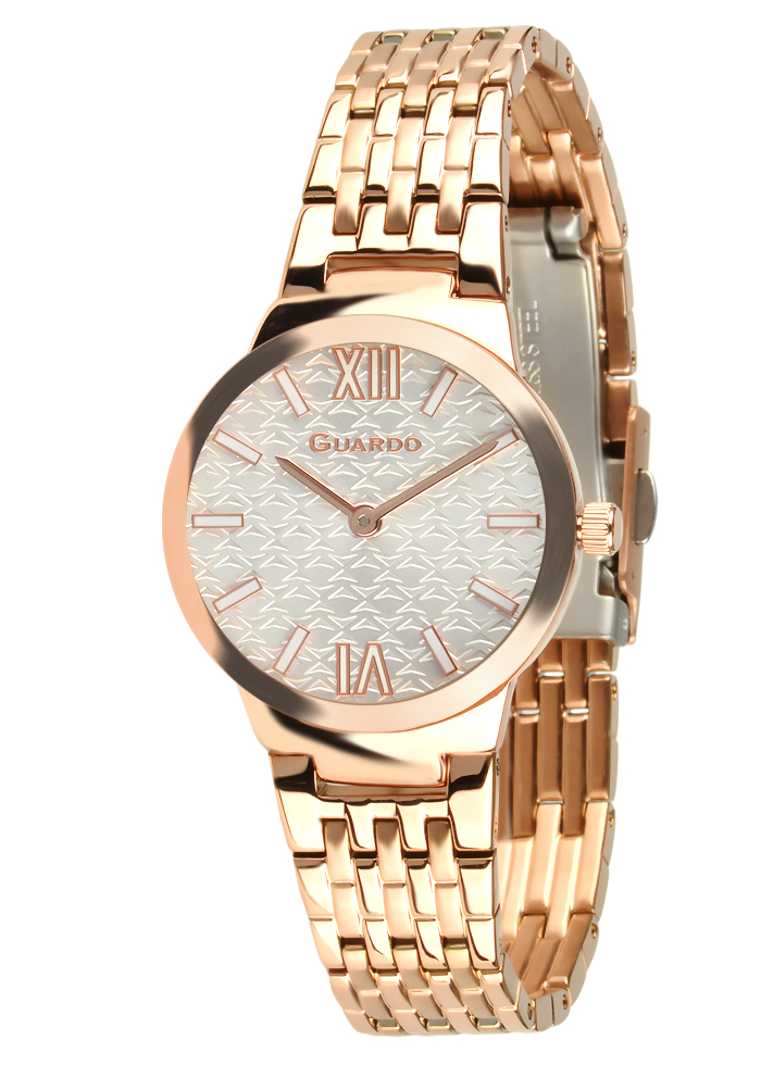 Damski zegarek Na bransolecie Guardo Premium 012736-4