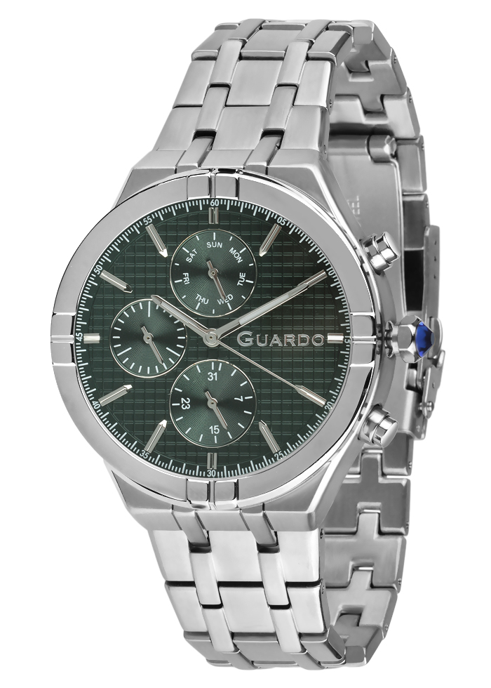 Męski zegarek Na bransolecie Guardo Premium 012737-1