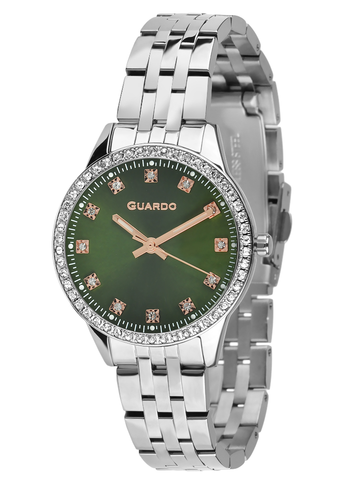 Damski zegarek Na bransolecie Guardo Premium 012744-1