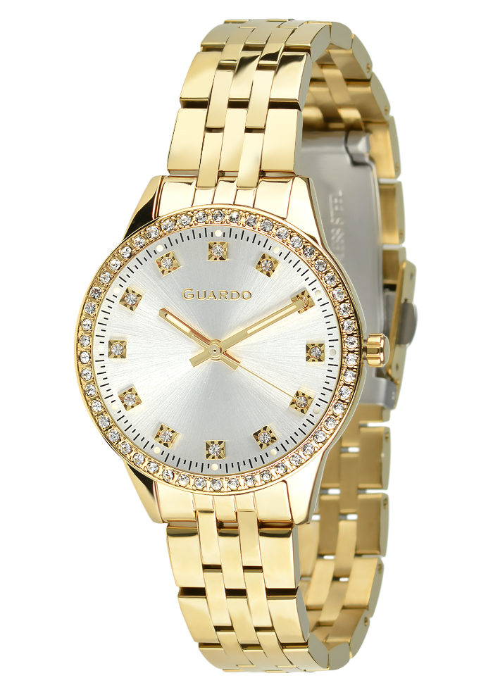Damski zegarek Na bransolecie Guardo Premium 012744-3