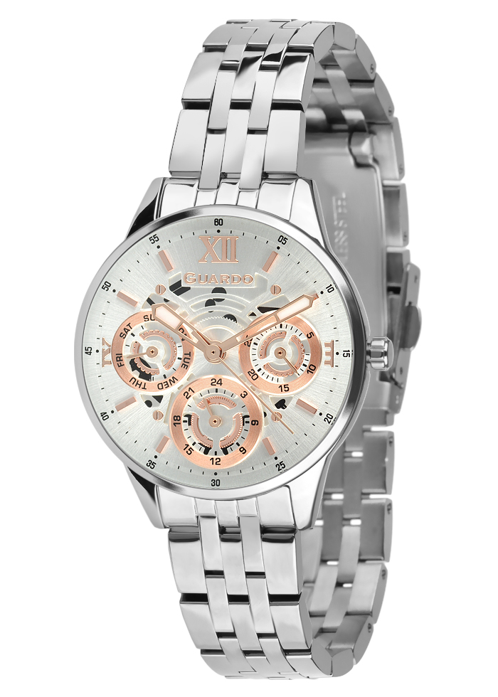 Damski zegarek Na bransolecie Guardo Premium 012745-1