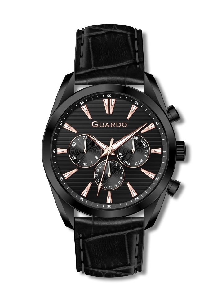 Zegarek Męski Guardo 012818-3